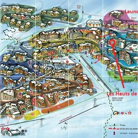 Apartment Hauts De La Vanoise - Location: Pour Deux Personnes Au Dernier Etage En Plein Centre Mae-9111 Val Thorens